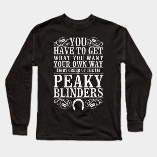 Words to Live by (clean version) Long Sleeve T-Shirt